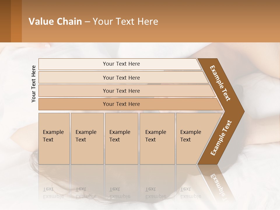 A Man And A Woman Laying In Bed Together PowerPoint Template