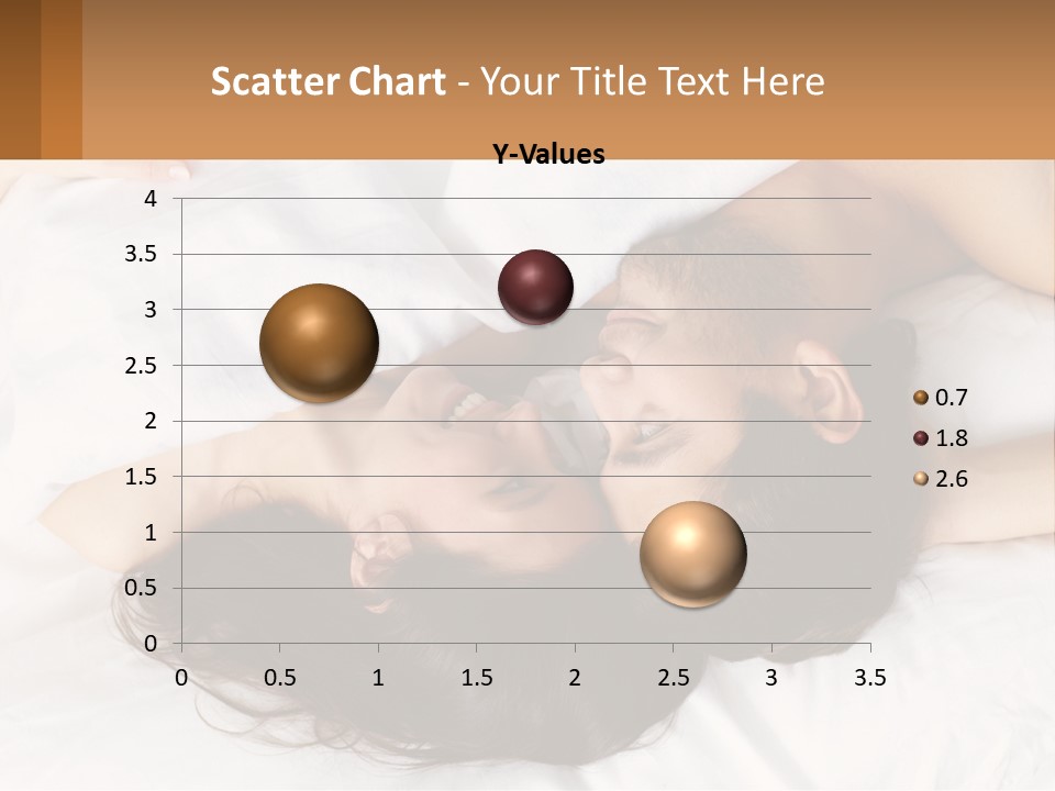 A Man And A Woman Laying In Bed Together PowerPoint Template