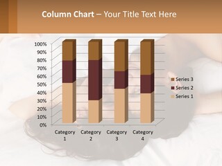 A Man And A Woman Laying In Bed Together PowerPoint Template