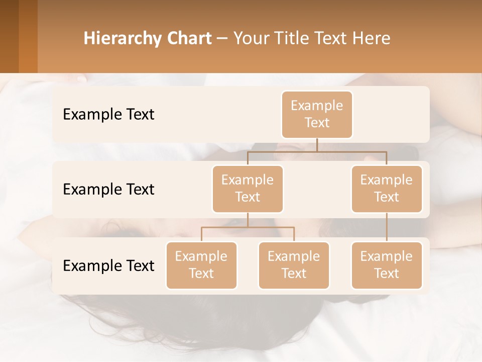 A Man And A Woman Laying In Bed Together PowerPoint Template