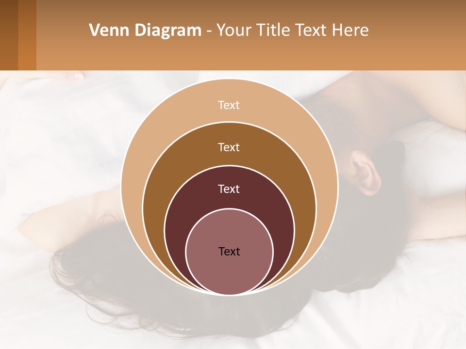 A Man And A Woman Laying In Bed Together PowerPoint Template