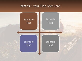 A Person Taking A Picture Of A Mountain With A Camera PowerPoint Template