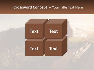 A Person Taking A Picture Of A Mountain With A Camera PowerPoint Template