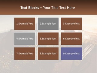 A Person Taking A Picture Of A Mountain With A Camera PowerPoint Template