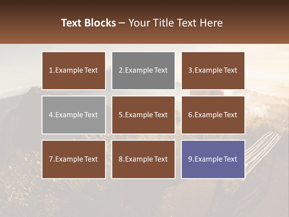 A Person Taking A Picture Of A Mountain With A Camera PowerPoint Template