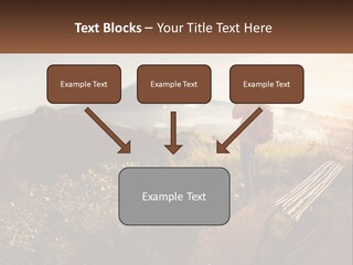 A Person Taking A Picture Of A Mountain With A Camera PowerPoint Template