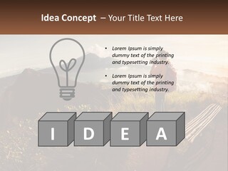 A Person Taking A Picture Of A Mountain With A Camera PowerPoint Template