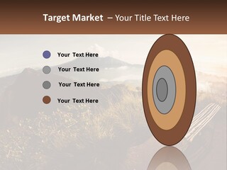 A Person Taking A Picture Of A Mountain With A Camera PowerPoint Template