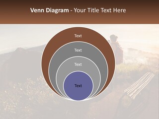 A Person Taking A Picture Of A Mountain With A Camera PowerPoint Template