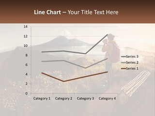 A Person Taking A Picture Of A Mountain With A Camera PowerPoint Template