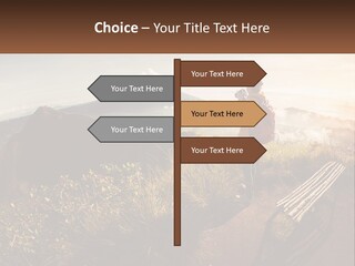 A Person Taking A Picture Of A Mountain With A Camera PowerPoint Template