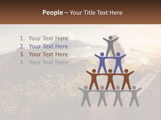 A Person Taking A Picture Of A Mountain With A Camera PowerPoint Template