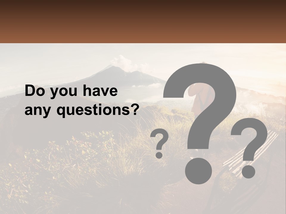 A Person Taking A Picture Of A Mountain With A Camera PowerPoint Template