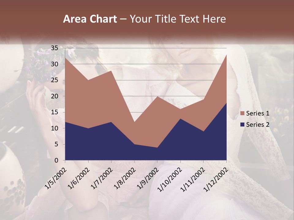 Two Beautiful Women Sitting Next To Each Other PowerPoint Template