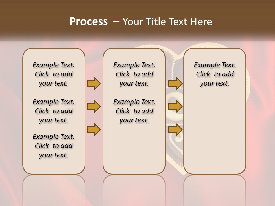 A Heart Shaped Box Filled With Chocolates On A Red Cloth PowerPoint Template