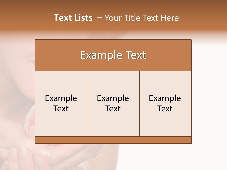 A Beautiful Woman Holding A Pink Object In Her Hands PowerPoint Template