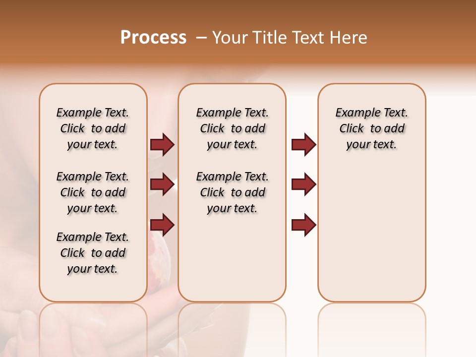 A Beautiful Woman Holding A Pink Object In Her Hands PowerPoint Template