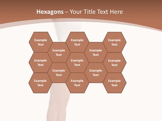 A Woman Standing On A Scale With Her Arms In The Air PowerPoint Template