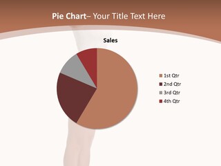 A Woman Standing On A Scale With Her Arms In The Air PowerPoint Template