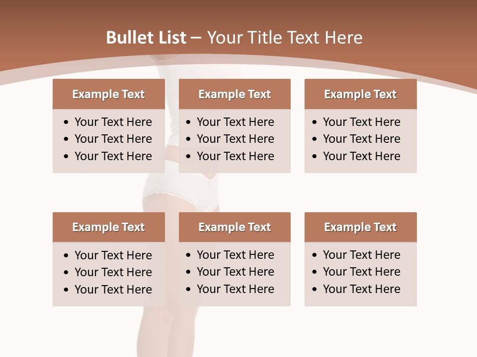 A Woman Standing On A Scale With Her Arms In The Air PowerPoint Template