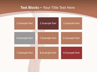 A Woman Standing On A Scale With Her Arms In The Air PowerPoint Template