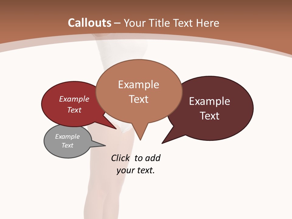 A Woman Standing On A Scale With Her Arms In The Air PowerPoint Template