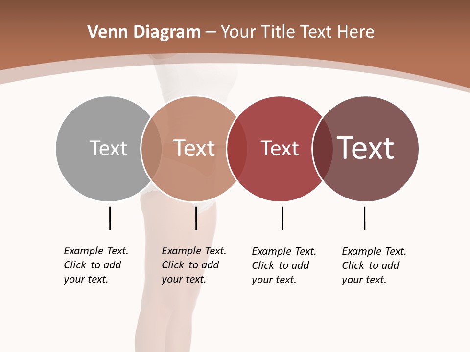 A Woman Standing On A Scale With Her Arms In The Air PowerPoint Template