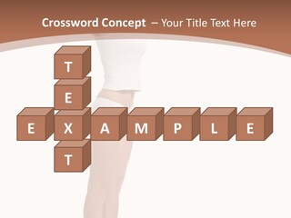 A Woman Standing On A Scale With Her Arms In The Air PowerPoint Template