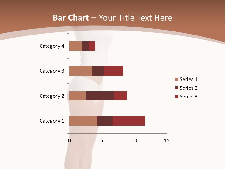 A Woman Standing On A Scale With Her Arms In The Air PowerPoint Template