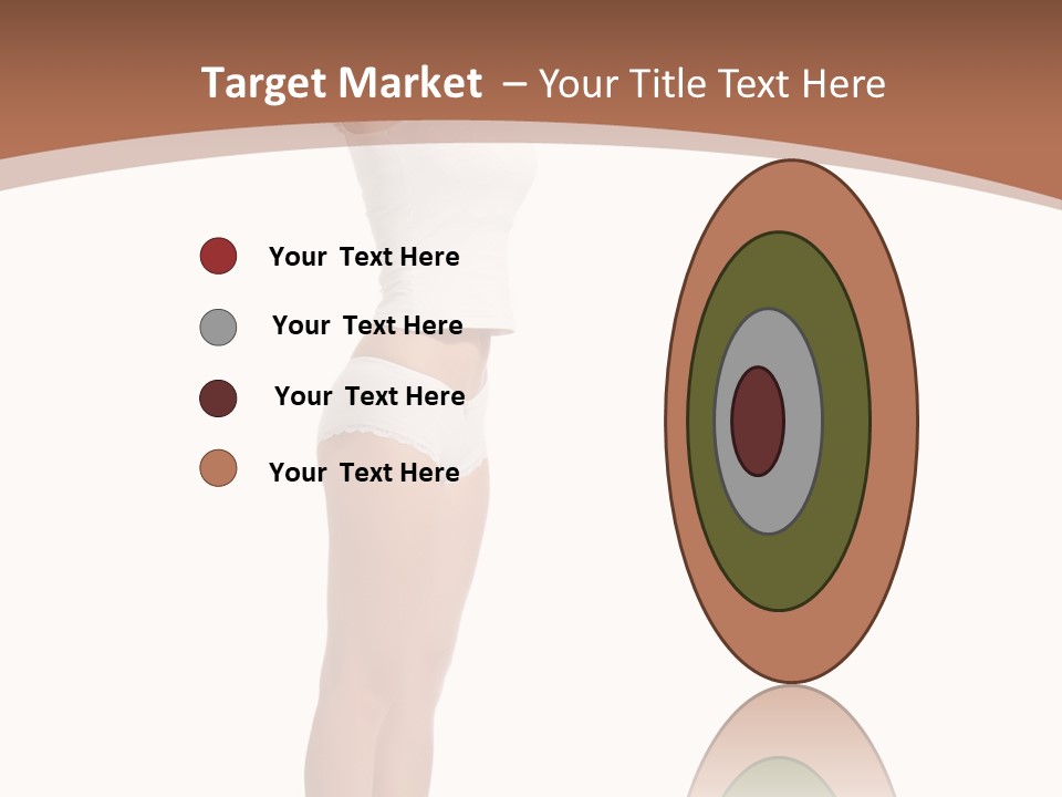 A Woman Standing On A Scale With Her Arms In The Air PowerPoint Template
