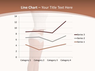 A Woman Standing On A Scale With Her Arms In The Air PowerPoint Template
