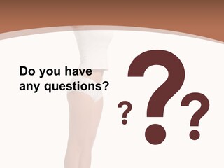 A Woman Standing On A Scale With Her Arms In The Air PowerPoint Template