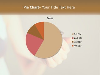 A Person Holding A Butterfly In Their Hand PowerPoint Template