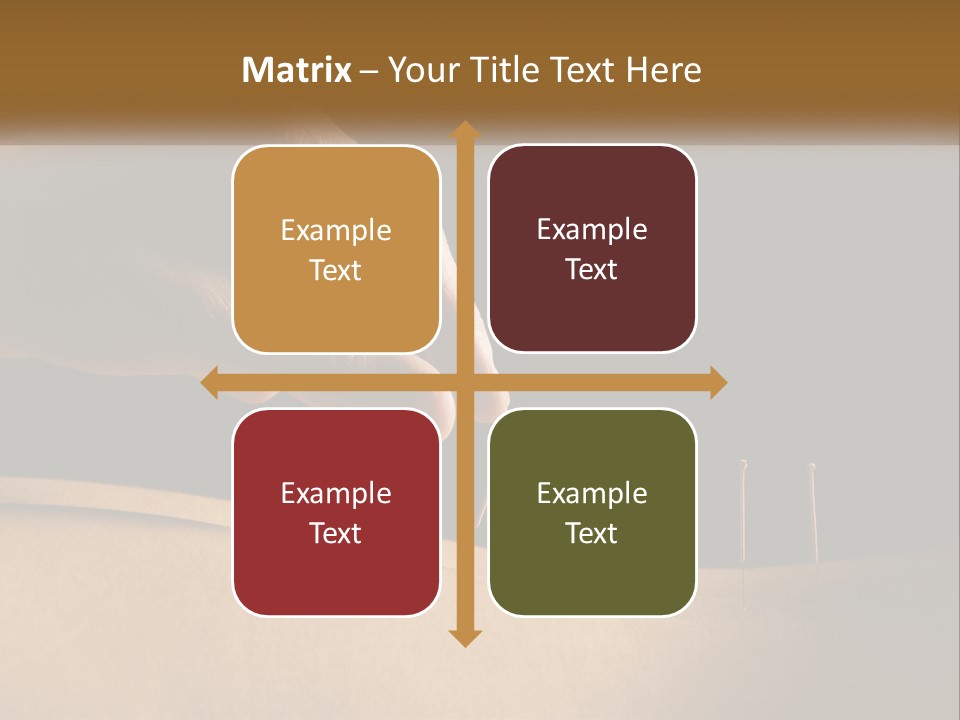 A Person's Hand Is Holding A Pin On Top Of A Piece Of Wood PowerPoint Template