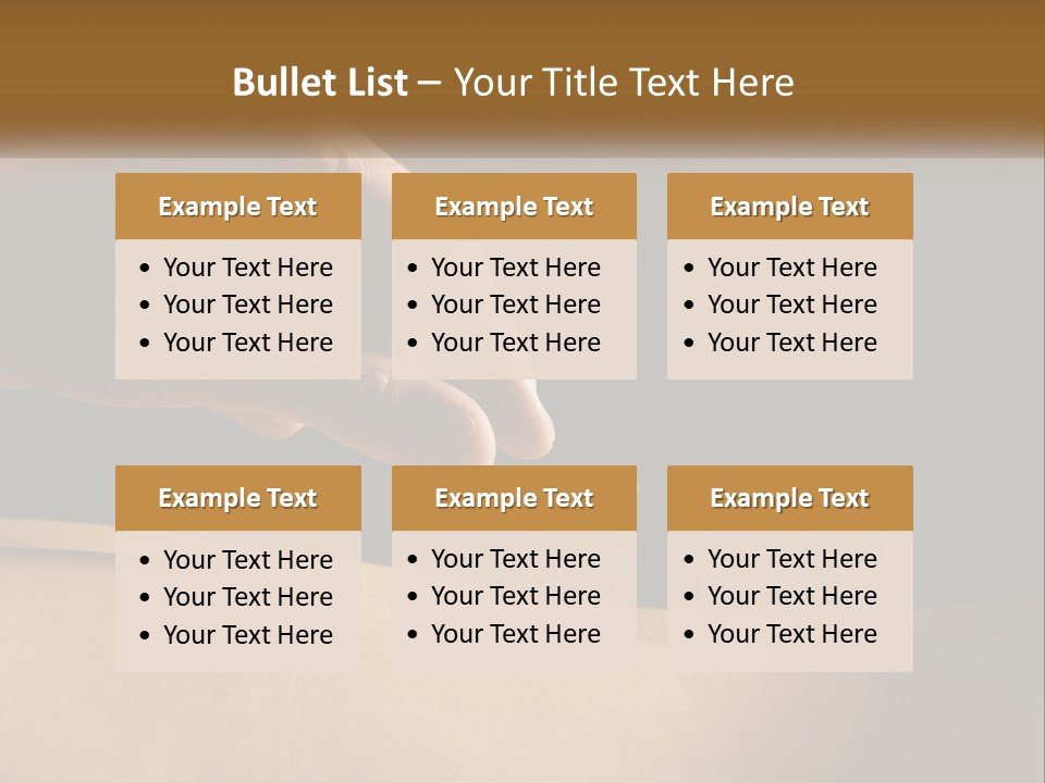 A Person's Hand Is Holding A Pin On Top Of A Piece Of Wood PowerPoint Template