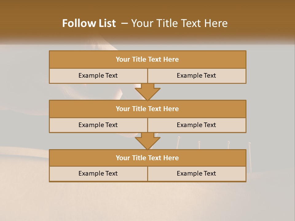 A Person's Hand Is Holding A Pin On Top Of A Piece Of Wood PowerPoint Template