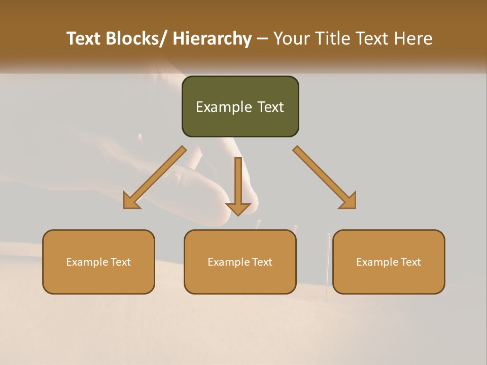 A Person's Hand Is Holding A Pin On Top Of A Piece Of Wood PowerPoint Template