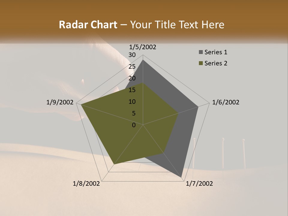 A Person's Hand Is Holding A Pin On Top Of A Piece Of Wood PowerPoint Template