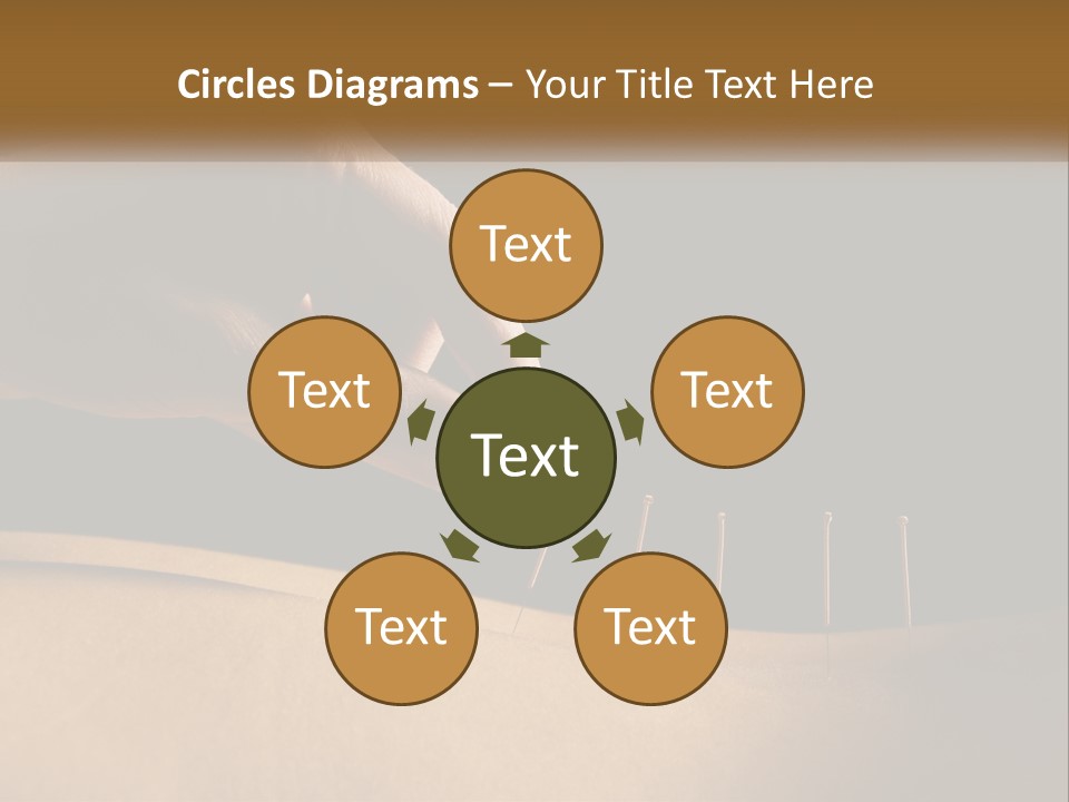 A Person's Hand Is Holding A Pin On Top Of A Piece Of Wood PowerPoint Template