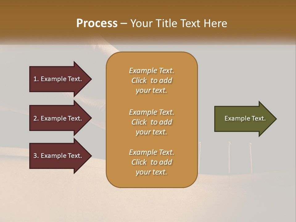 A Person's Hand Is Holding A Pin On Top Of A Piece Of Wood PowerPoint Template