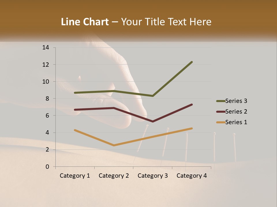 A Person's Hand Is Holding A Pin On Top Of A Piece Of Wood PowerPoint Template