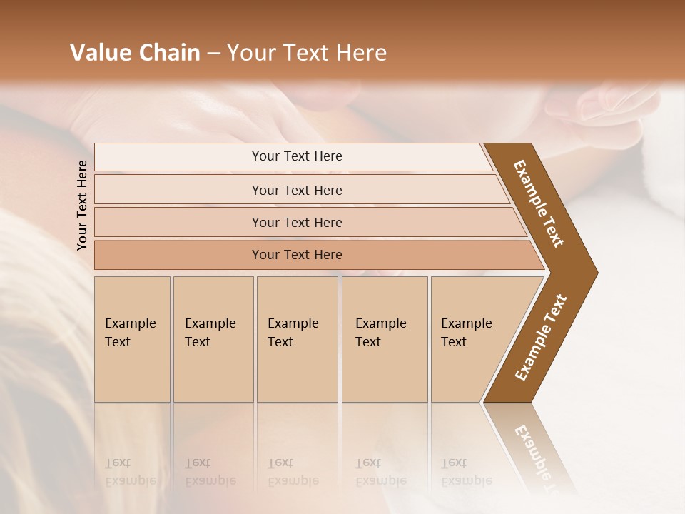 A Woman Getting A Back Massage In A Spa PowerPoint Template