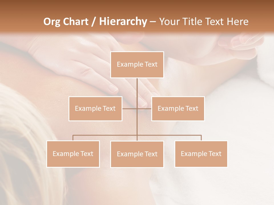 A Woman Getting A Back Massage In A Spa PowerPoint Template