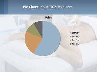 A Woman Getting A Massage In A Beauty Salon PowerPoint Template