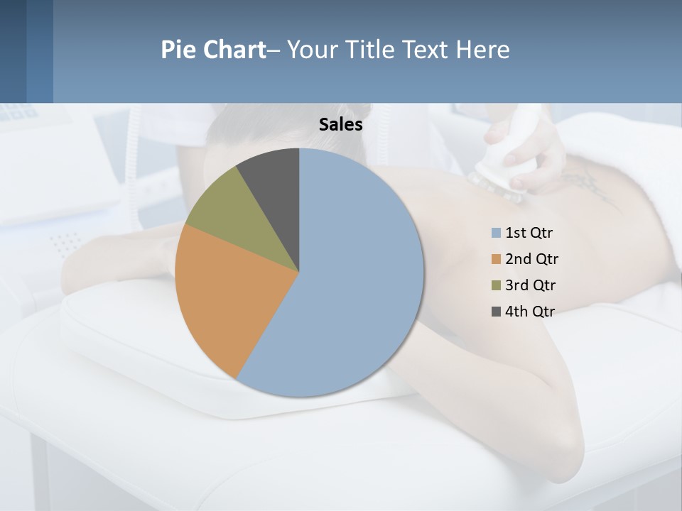 A Woman Getting A Massage In A Beauty Salon PowerPoint Template