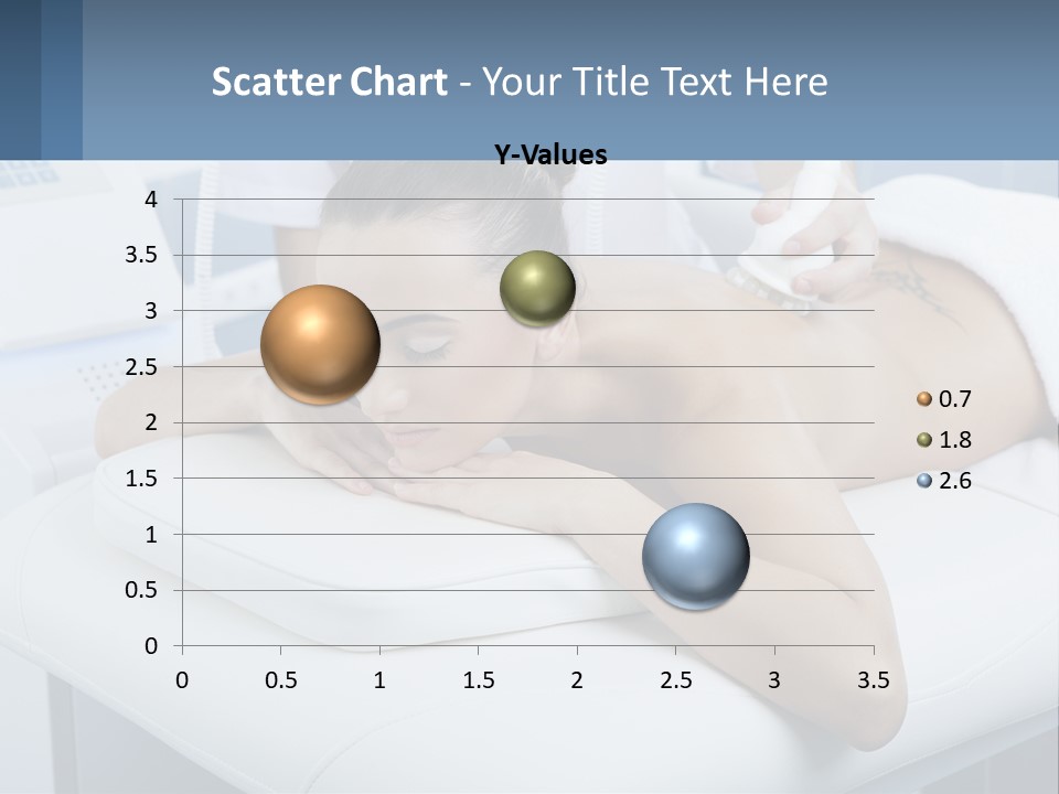 A Woman Getting A Massage In A Beauty Salon PowerPoint Template