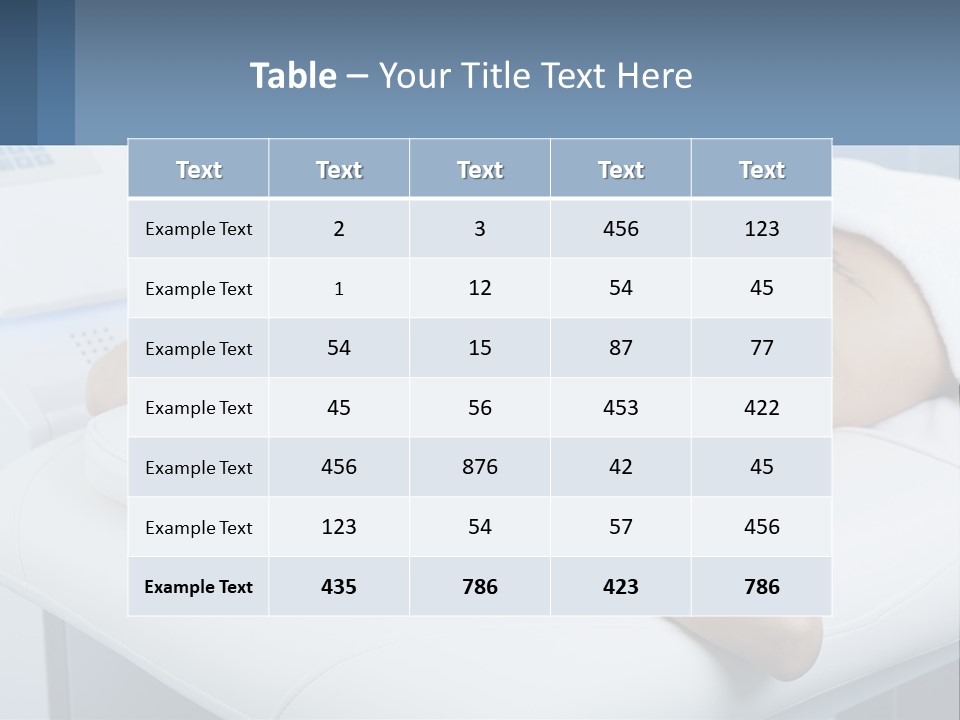 A Woman Getting A Massage In A Beauty Salon PowerPoint Template