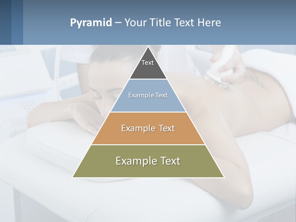 A Woman Getting A Massage In A Beauty Salon PowerPoint Template