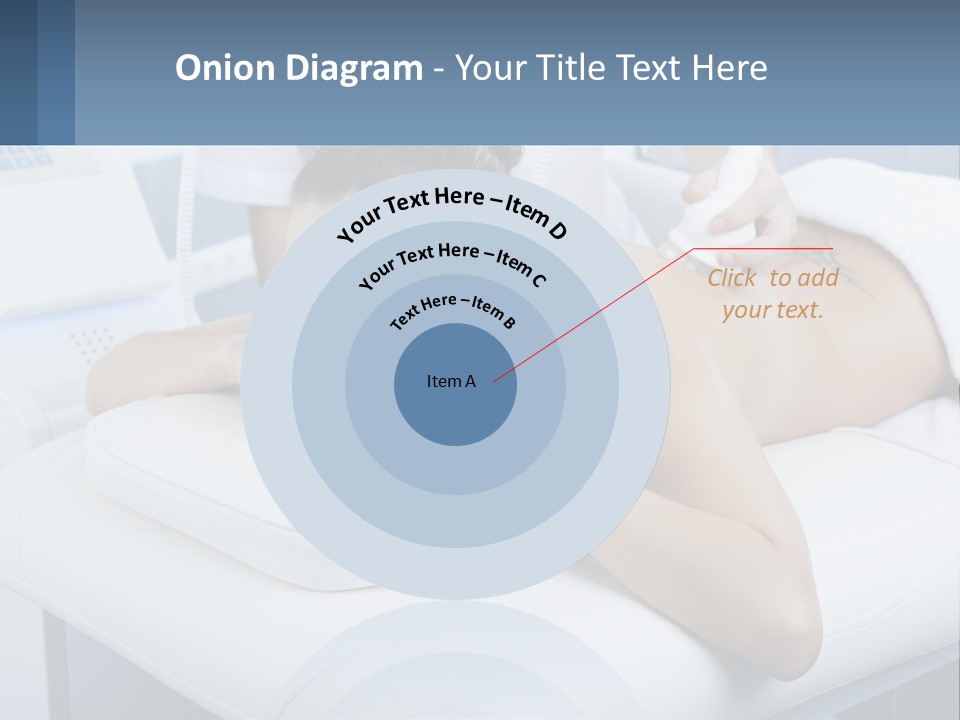 A Woman Getting A Massage In A Beauty Salon PowerPoint Template