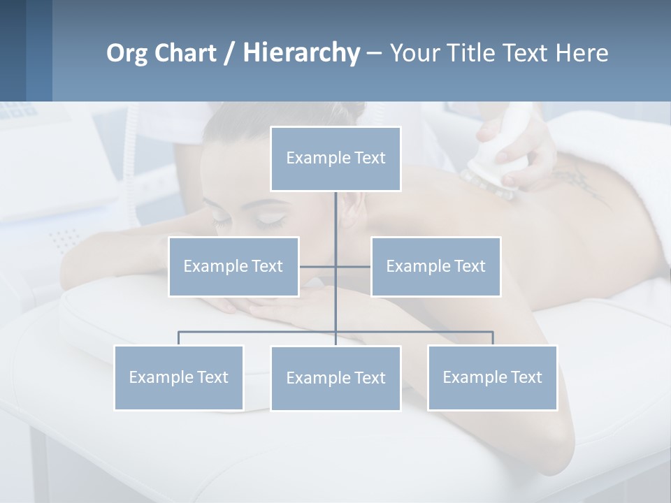 A Woman Getting A Massage In A Beauty Salon PowerPoint Template